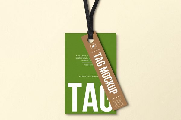 Exclusive Tag Mockup