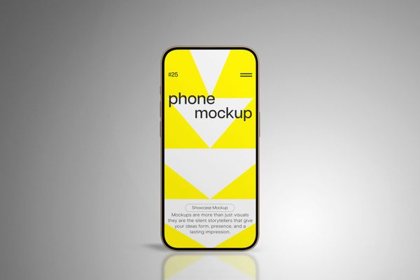 Stand iPhone Mockup