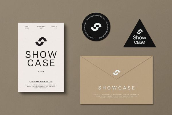 Brown Branding Mockup