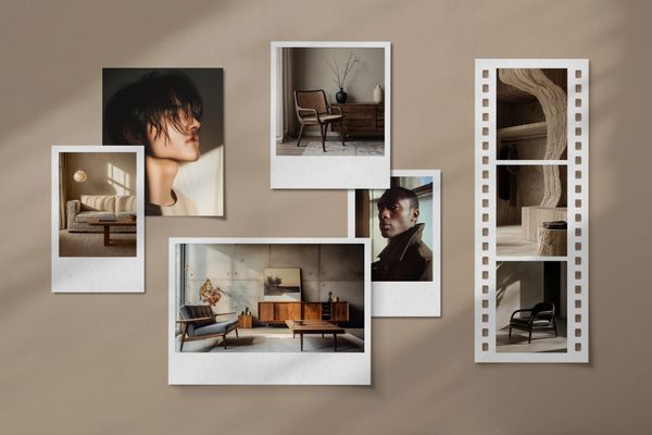 Simple Moodboard Mockup