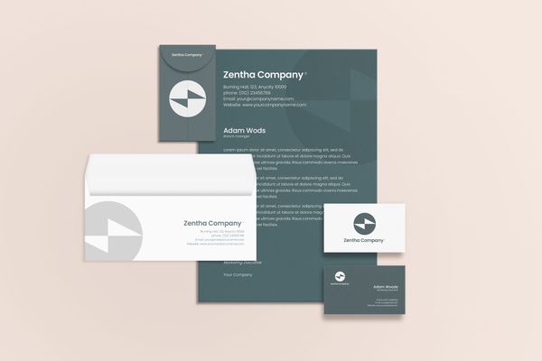 Stationary Branding Mockup