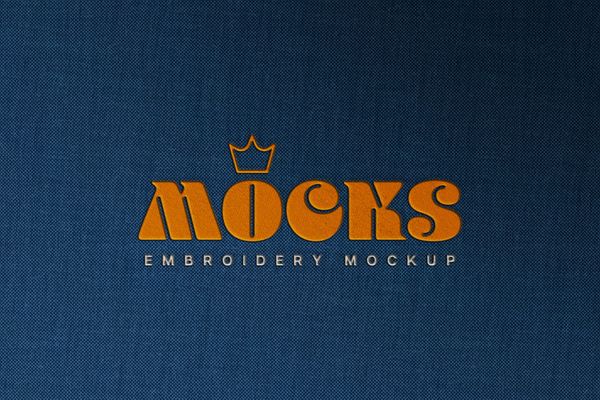 Simple Embroidery Mockup