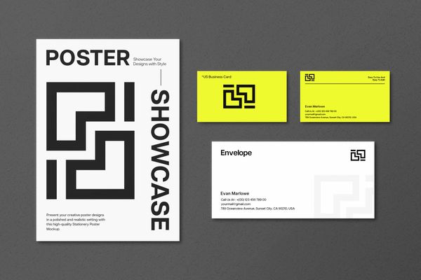 Stationery Branding Mockup