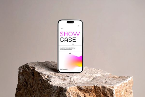 Minimalist Smartphone Mockup