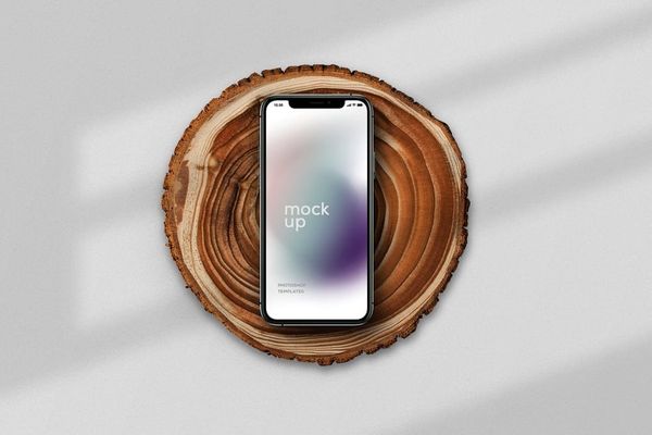 Natural iPhone Mockup