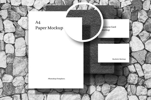 Paper & Business Card Mockup