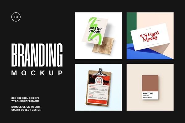 Modern Branding Mockup Collection