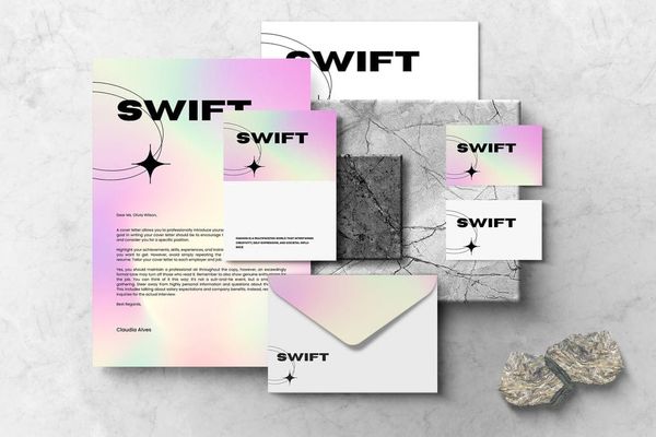 Corporate Stationery Branding Mockup