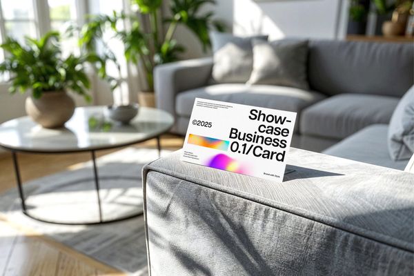 Modern Touch Business Card Mockup