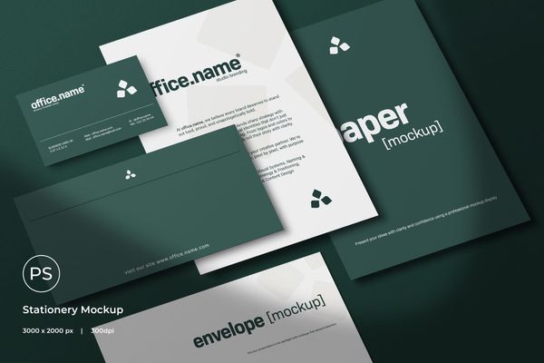 Exclusive Stationery Mockup