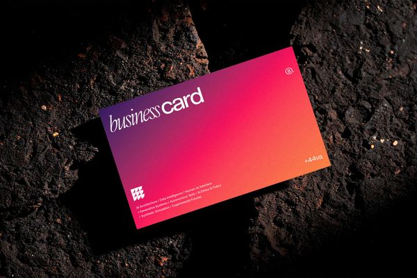 Creative Business Card Mockup