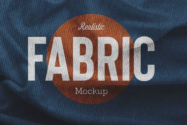 Realistic Fabric Mockup