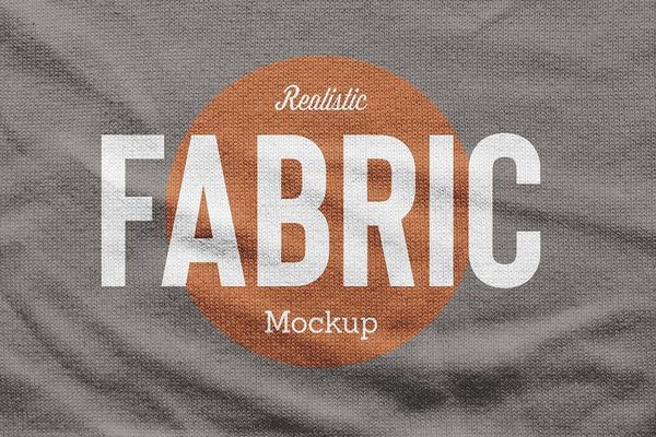 Dark Brown Fabric Mockup