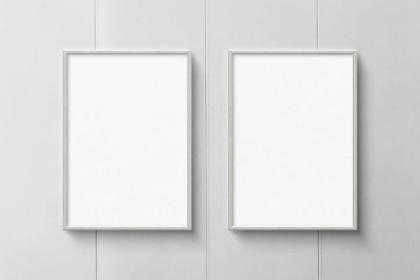 Modern Wall Frame Poster Mockup