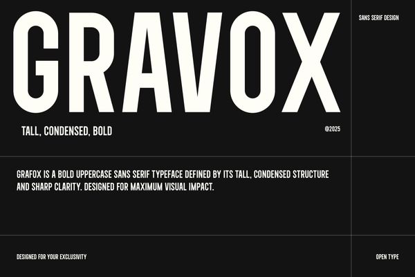 Gravox Font