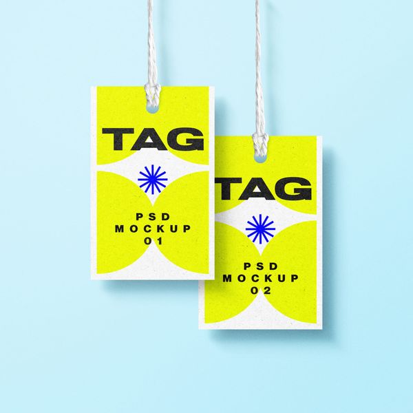 Hangtag Mockup