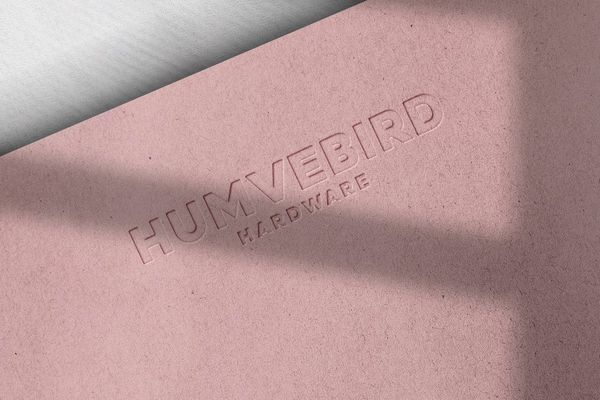 Humvebird Logo Mockup