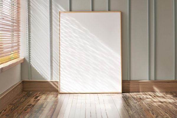 Interior Cozy Frame Poster Mockup