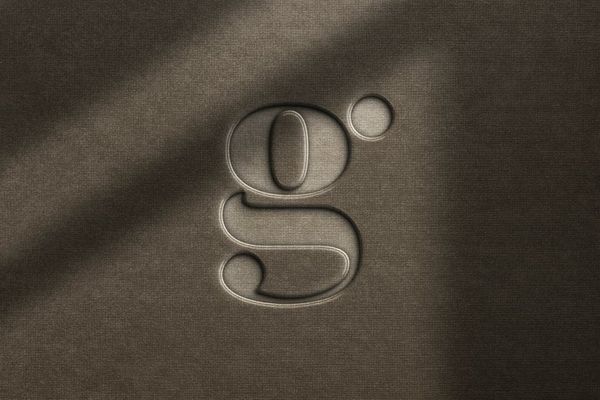 Leather Logo Mockup
