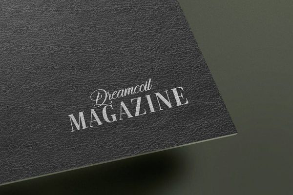 Magazine Logo Mockup