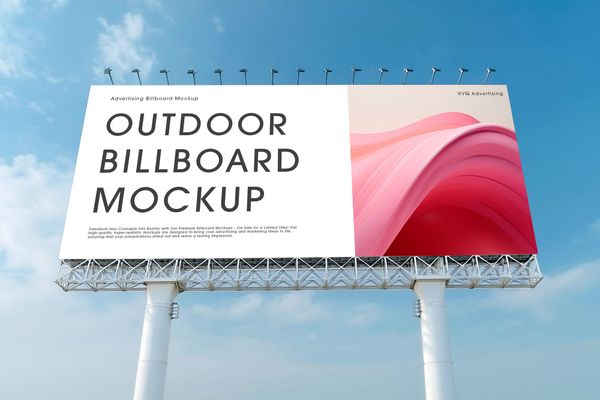 Outdoor Billboard Mockup