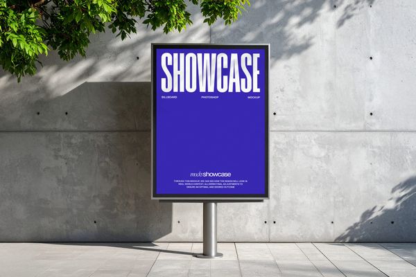 Outdoor Digital Billboard Mockup