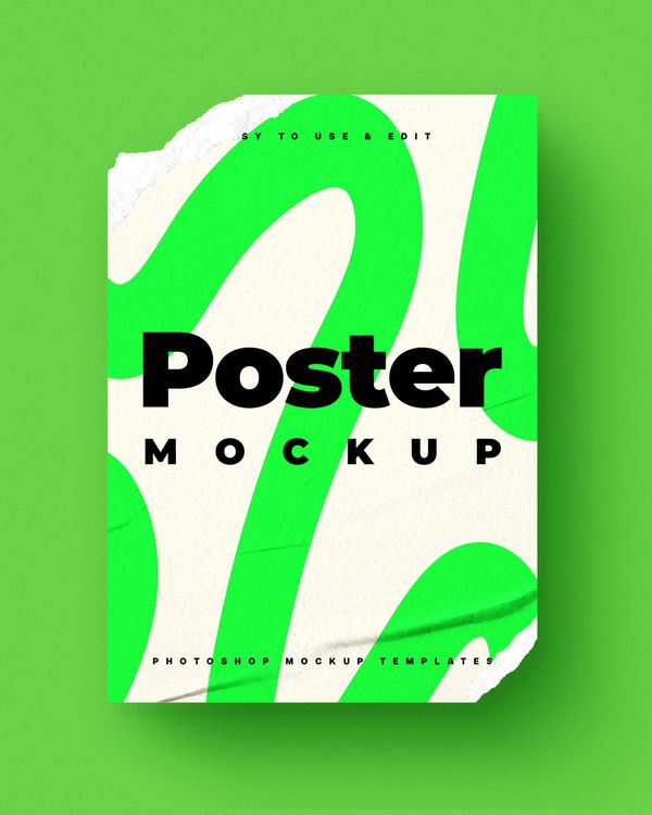 Ripped Paper Mockup