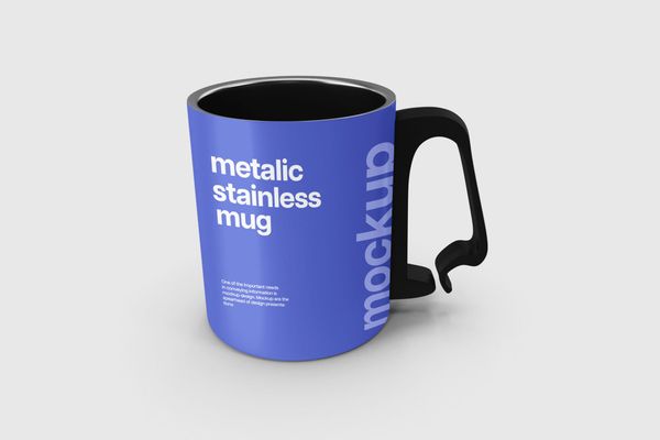 Stainless Mug Mockup