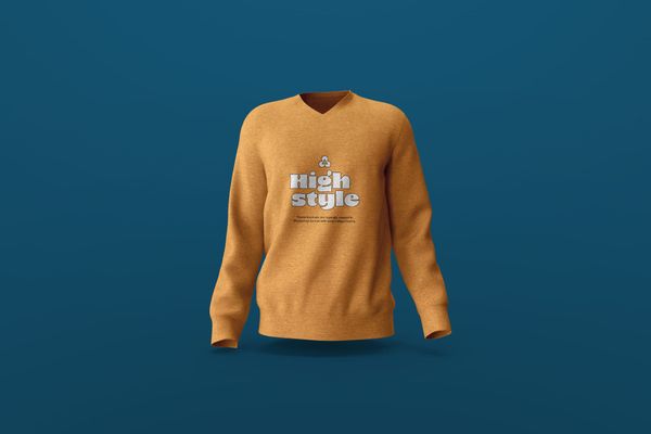 Sweatshirt Male Mockup