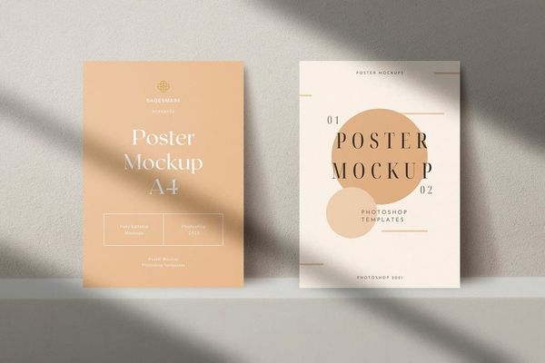 Vertical Poster Mockup