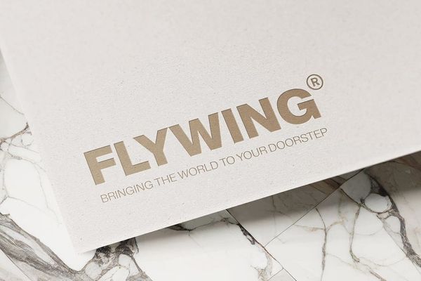 White Marble Logo Mockup
