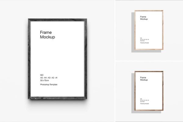 Wooden Frame Mockup