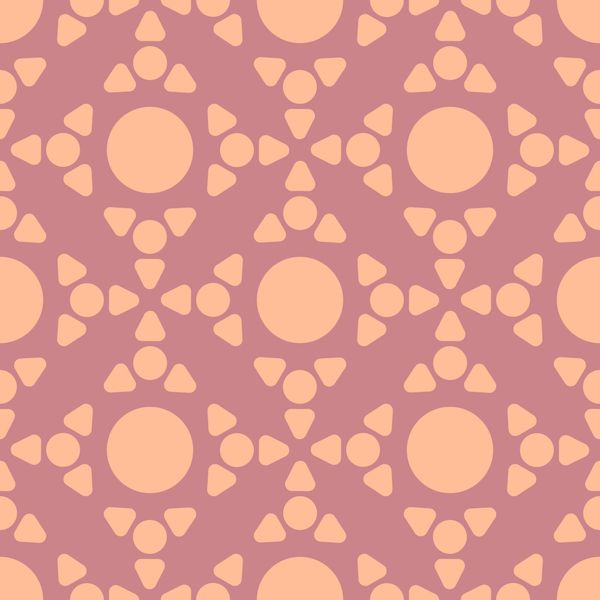 Serene Mosaic Pattern