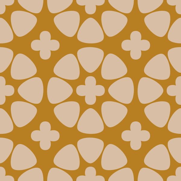 Amber Bloom Pattern