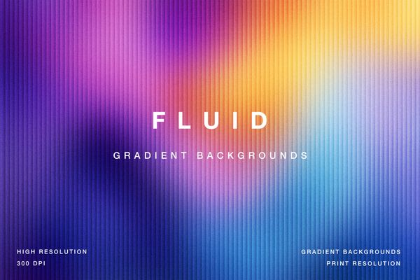 Fluid gradient Backgrounds