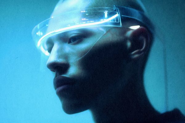 Blues Cinema Photo Effect