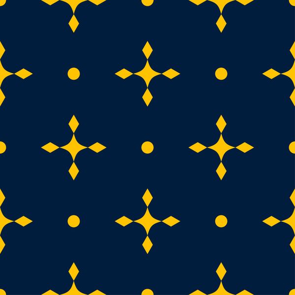 Celestial Dot Star Pattern