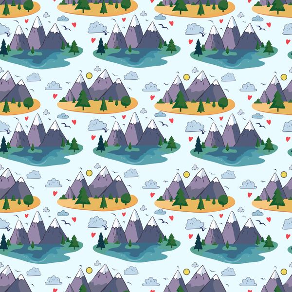 Harmony of Nature Pattern