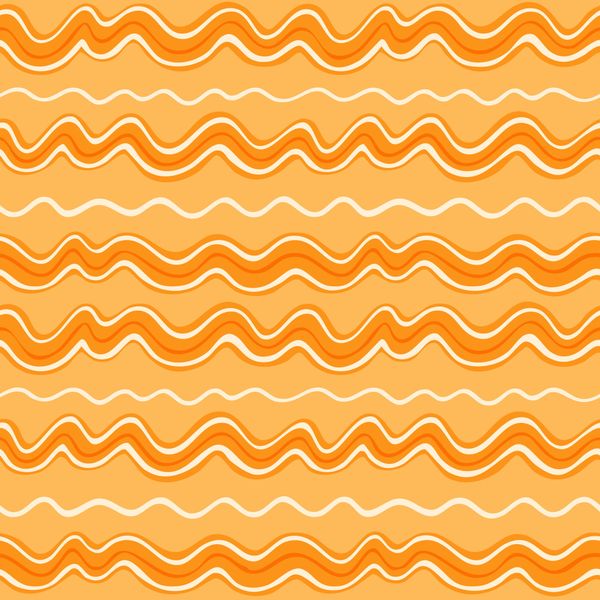 Sunny Waves Pattern