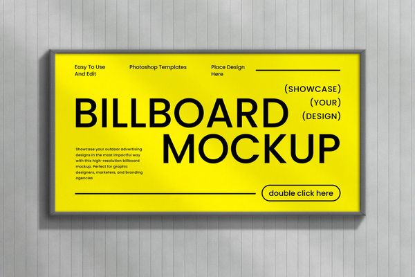 Elegant Billboard Mockup