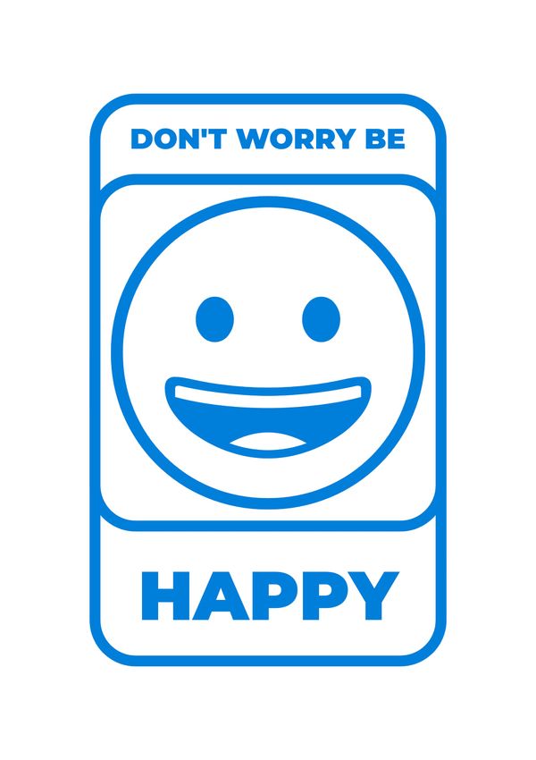 Don't Worry Be Happy Poster