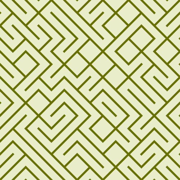 Geometric Maze Pattern