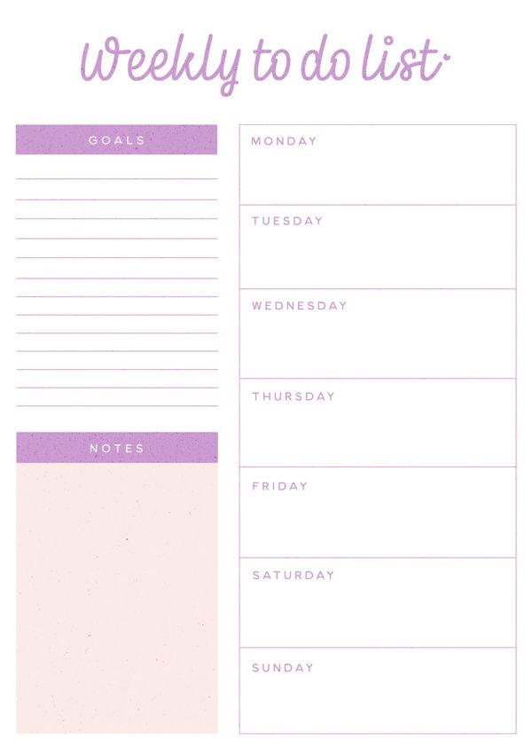 Lilac To Do List