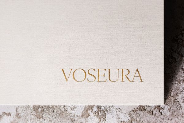 Gold Logo Mockup on Marble Stone