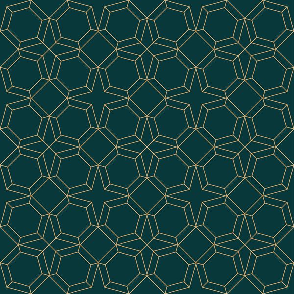 Luxury Hexa Grid Pattern