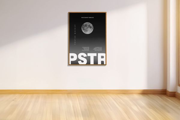 Minimalist Sunlit Frame Mockup
