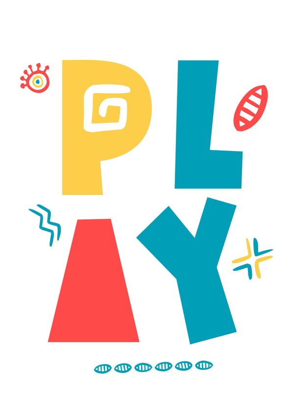 Play Wall Art Poster