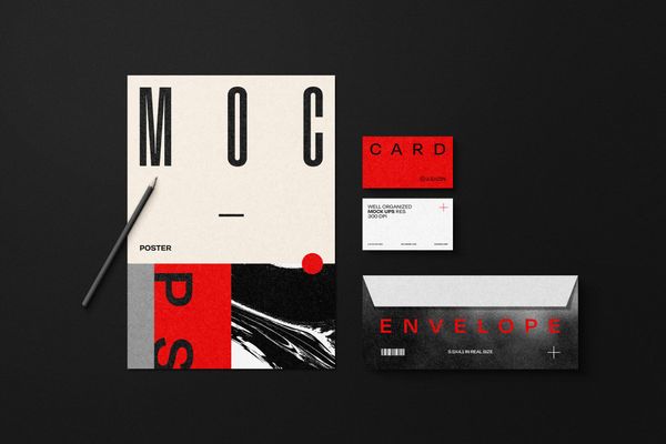 Modern Stationery Mockup Set