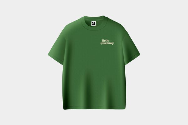 Premium Green T-Shirt Mockup