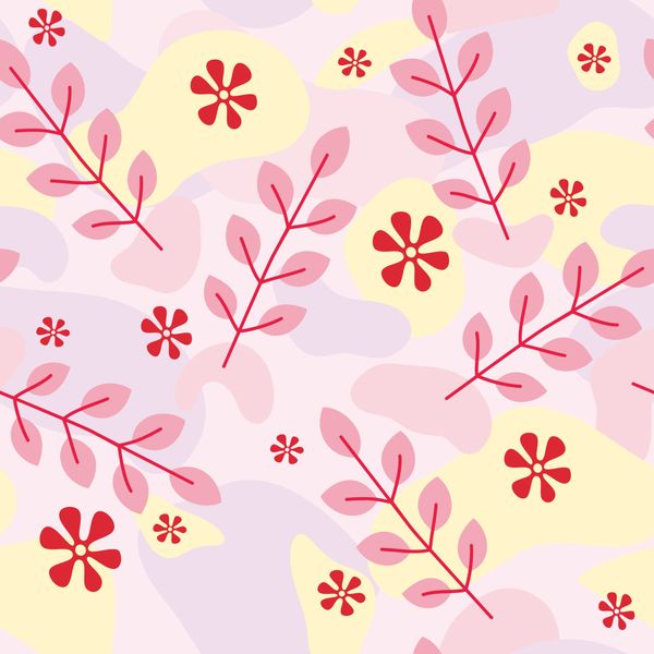 Pastel Bloom Pattern